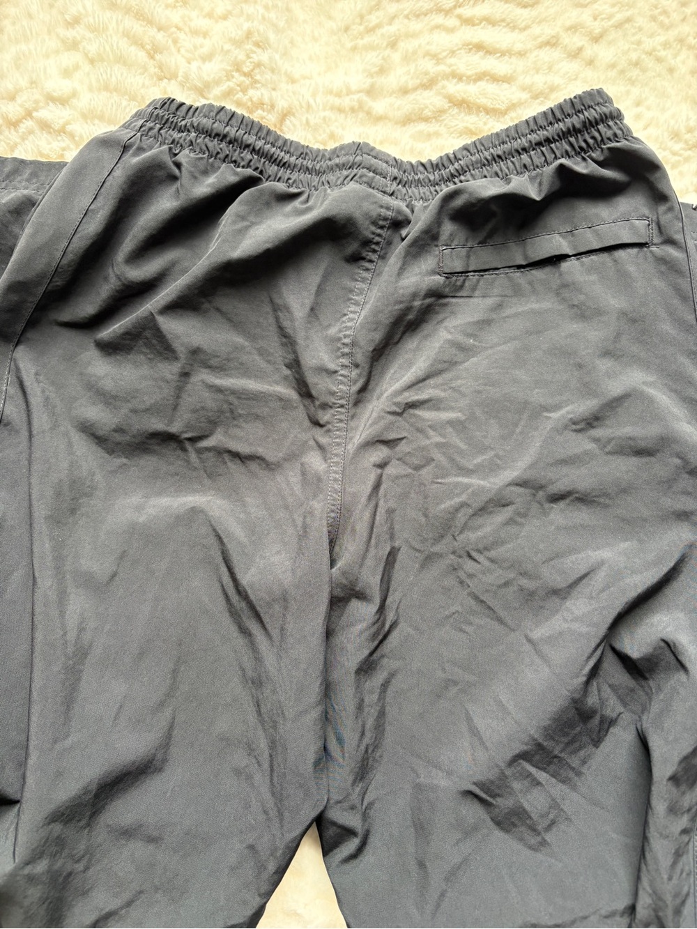 Men’s Nike Black Track Pants with Ankle Zip/Mesh Lining -Small - Picture 4 of 8